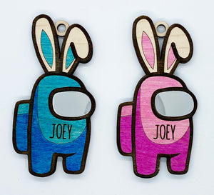 Crewmate Easter Basket Name Tag