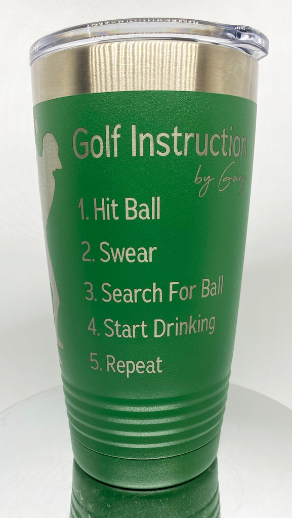 Personalized Golf Tumbler