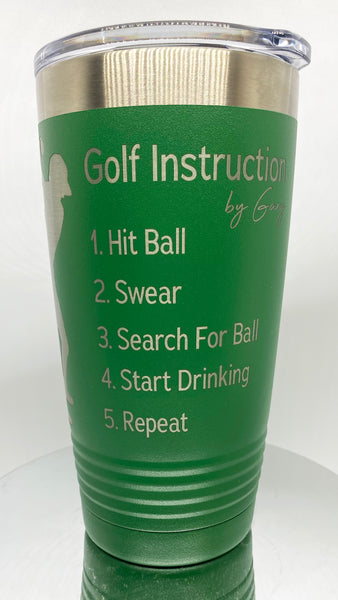 Golf Themed 20oz. Tumblers