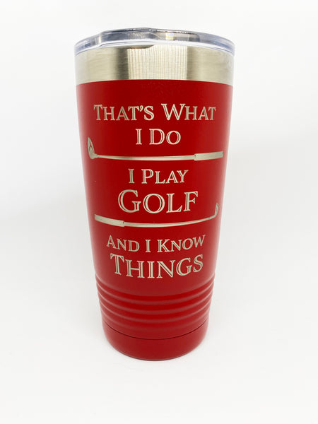 Golf Themed 20oz. Tumblers